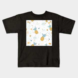 Pineapple Pattern Kids T-Shirt